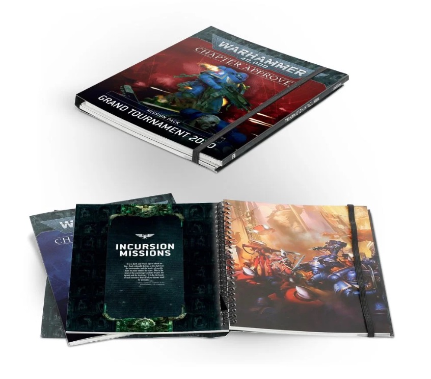 40-10GW Книга Вархаммер 40000: Одобренная Глава. Большой Турнир 2020 (англ.) (Warhammer 40000: Chapter Approved. Grand Tournament 2020 (Eng))