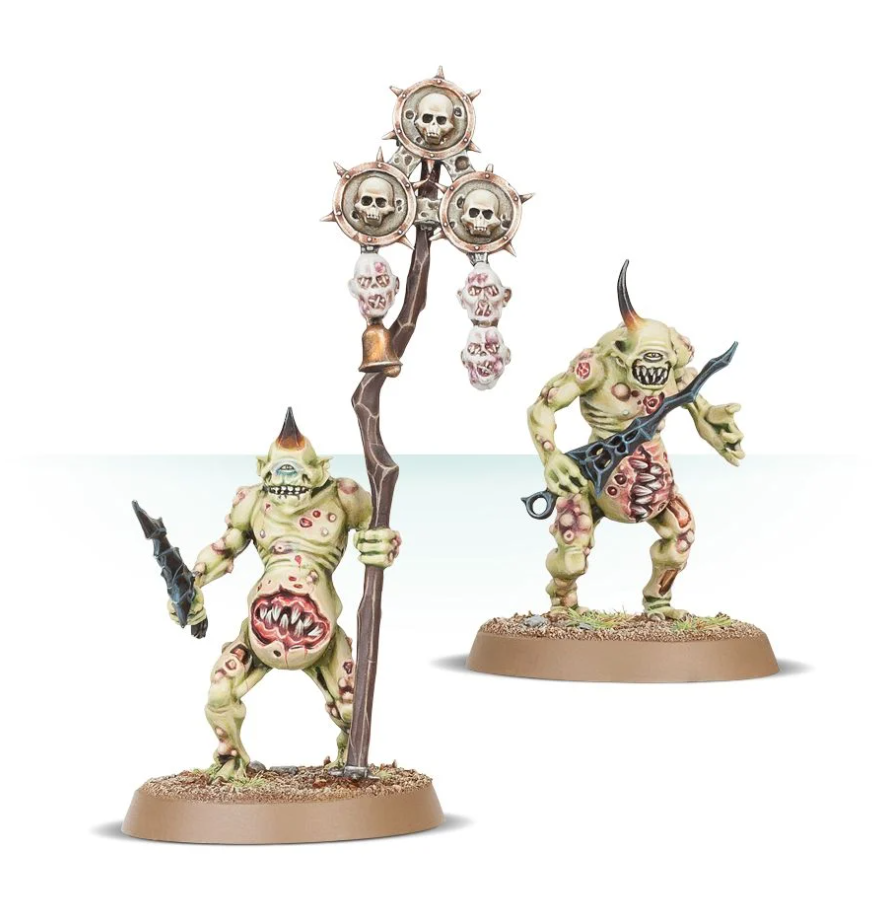 97-10GW Набор Демоны Нургла: Разносчики Чумы (Daemons of Nurgle: Plaguebearers)