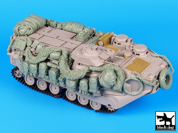 T35119 Конверсионный набор AAVP-7A1 accessories set for Hobby Boss (Black dog)