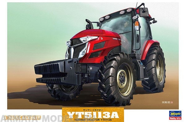 66005 Трактор YANMAR TRACTOR YT5113A (HASEGAWA) 1/35 Hasegawa