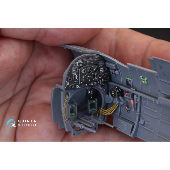 QD32020 3D Декаль интерьера кабины Spitfire Mk.XVI (для модели Tamiya)