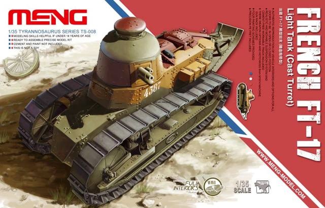 TS-008 French FT-17 Light tank (Cast turret)
