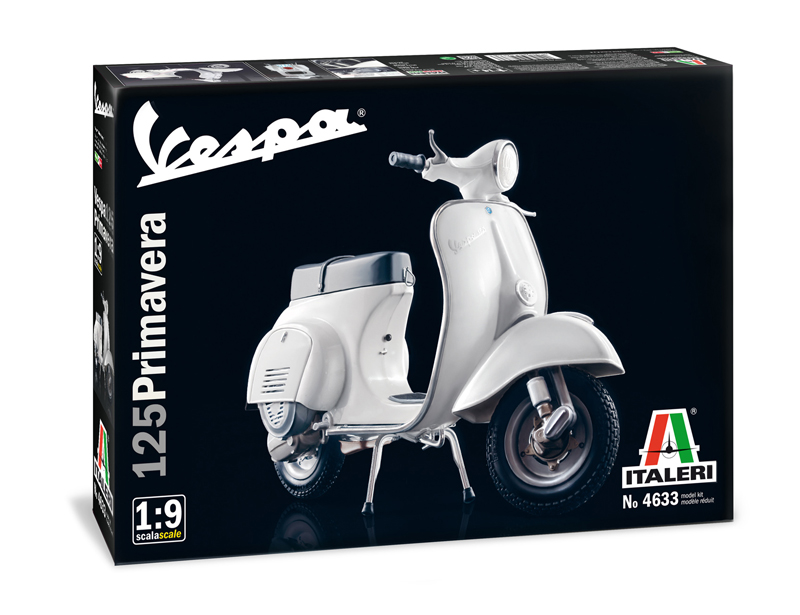 4633ИТ Скутер VESPA 125 PRIMAVERA Italeri
