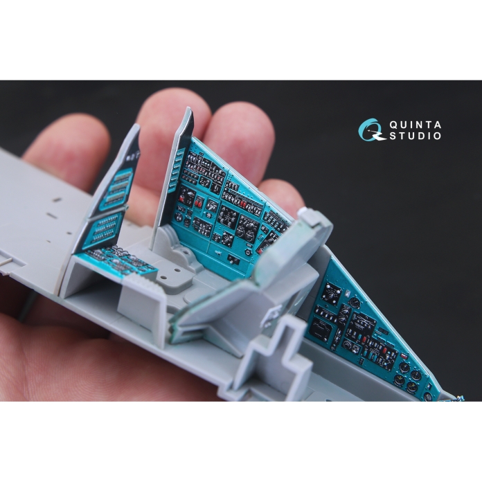 QD35020 3D Декаль интерьера кабины Ми-24В (для модели Trumpeter)