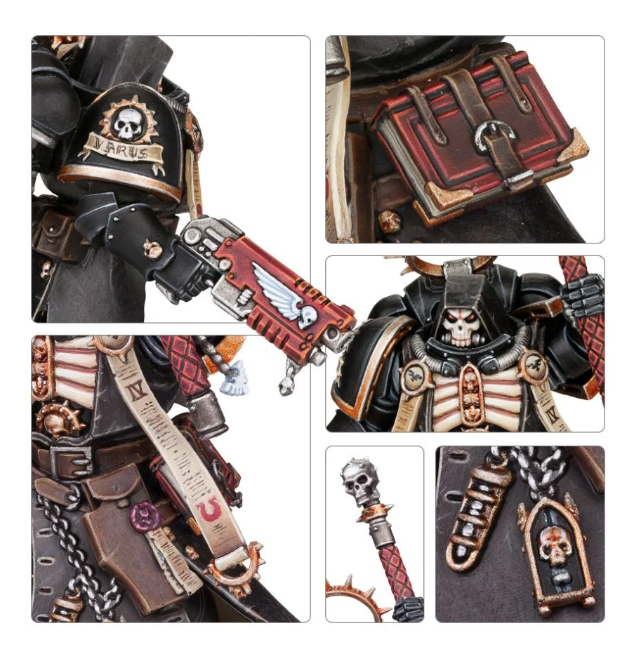48-62GW Набор Космодесант. Примарис-Капеллан (Space Marines. Primaris Chaplain)