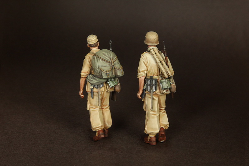 3615SOGA Fallschirmjagers- Brigade Ramcke. El Alamein, August 1942. SOGA Miniatures