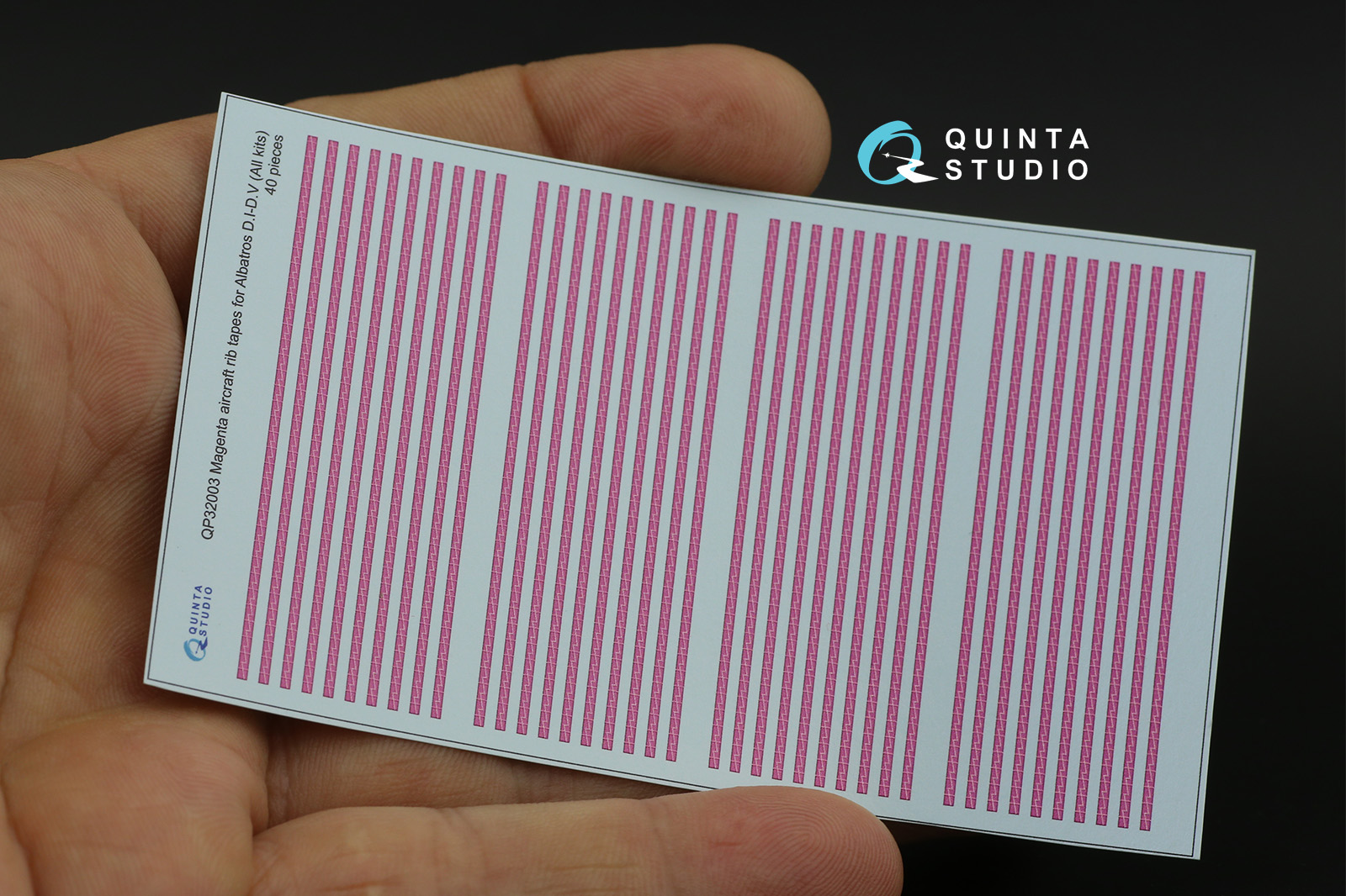 QP32003 Розовые киперные ленты Albatros D.I-D.V (для любых моделей)