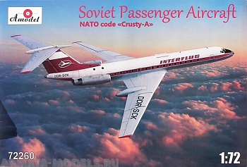АМ72260 Самолет Ту-134А ГДР