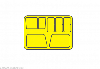 AM72106 Маска окрасочная для Тополь Звезда