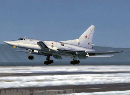 01656 Самолет  Ту-22М3 Trumpeter