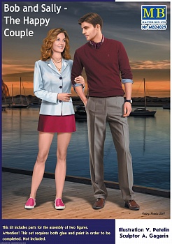 MB24029 Фигуры, Боб и Салли - счастливая пара