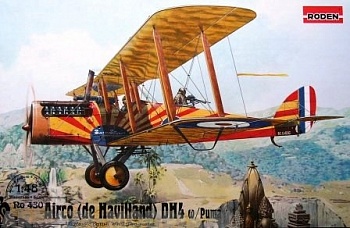 Rod430 Самолёт Airco (de Havilland) DH4 w/Puma