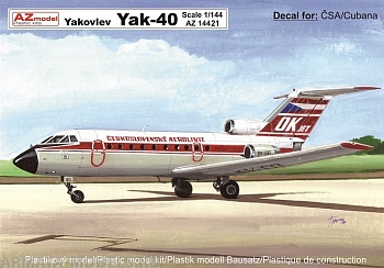 AZ14421 Yakovlev Yak-40 CSA Cubana