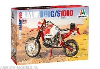 4641ИТ Мотоцикл R80 G/S 1000 1985 Gaston Rahier (10013160/300421/0255806, ИТАЛИЯ )