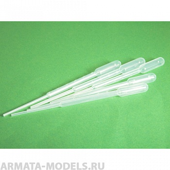 0012.35MCH Пипетки разного объема для моделизма: 3 мл, 5 шт