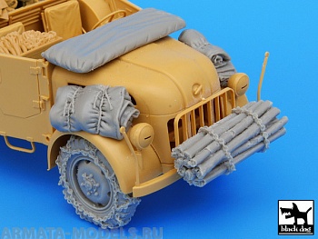 BDT35043 1\35German Steyr 1500Abig accessories set