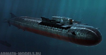 83521 Подлодка Russian Navy SSGN Oscar II Class Kursk Cruise Missile Submarine