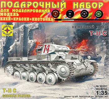 ПН303517 Немецкий  танк Т II C (1:35)