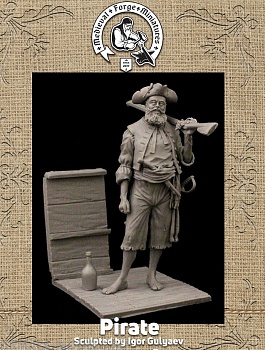 C-75-007 Фигура Пират 75мм
