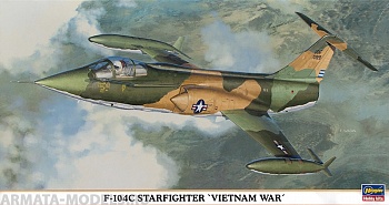 09410 Самолет F-104С Vietnam War (HASEGAWA) 1/48