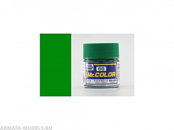 C066 Краска 10мл  BRIGHT GREEN