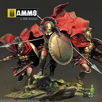 BCEH75013 Набор миниатюр Spartan Pack (BCEH75010 + BCEH75011 + BCEH75012)