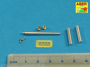 ABR-35-L-198  Дополнения для  Armament for British Vickers Medium Tank MK I OQF 3 pdr Vickers x1 pcs. 0.303 Vickers x2pcs. для Hobby-Boss 1/35