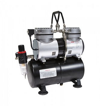 1206 Компрессор 1206, с регулятором давления, автоматика, два режима работы, ресивер, два цилиндра