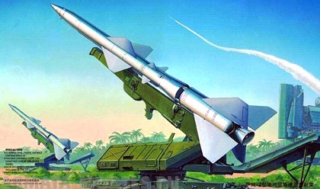 00206 Пусковая установка с ракетой Trumpeter