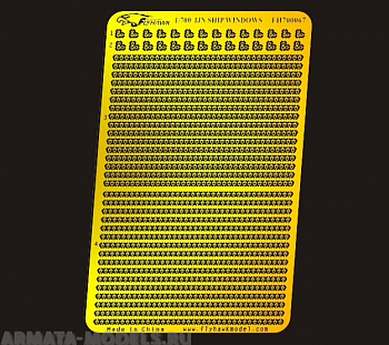 FH700067 Фототравление WWII IJN Ship Windows