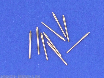 ABR-1:700-L-03  Дополнения для  Set of 9 pcs 152 mm barrels for ships Richelieu, Jean Bart для  1/700