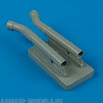 QB48292 1/48 Ju 87D-5N night exhaust - type B (HAS)