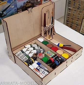 MWS-01-mini Переносная рабочая станция моделиста - мини