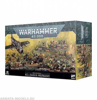 50-59GW  Набор quot;Отряд Орков Убийцы-Даккаquot; (Orks Killdakka Warband)