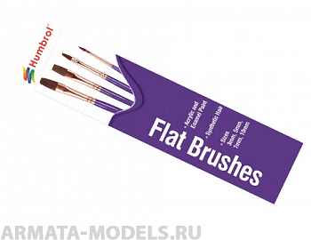 AG4305 Набор кистей Flat Brush Pack