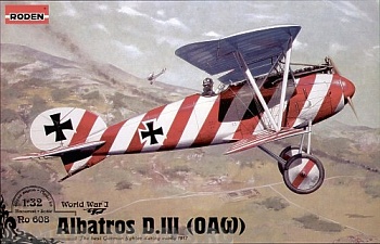 Rod608 Самолёт Albatros D.III (OAW)