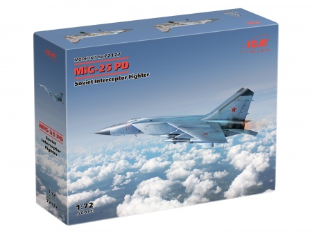 72177 Советский перехватчик Миг-25 ПД ICM